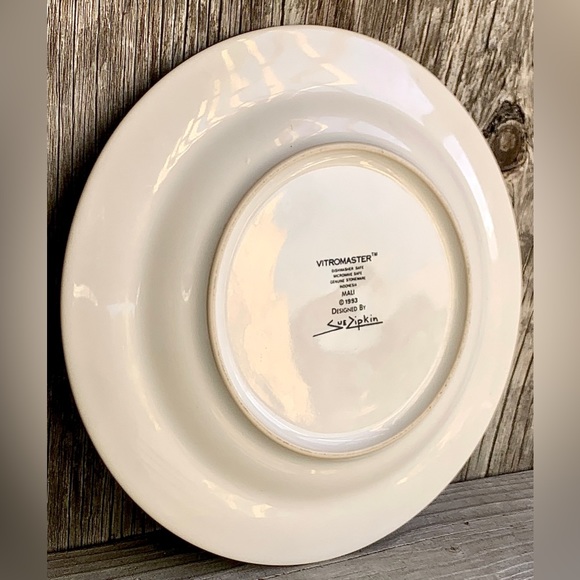 Vintage Retired VITROMASTER MALI by Sue Zipkin Salad Plqte Replacement 1993 - Picture 8 of 9